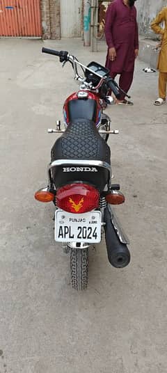 Honda 125 applied for