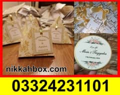 Nikkah Box, Bidd Box Lahore