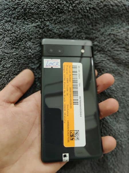 Google Pixel 6a Fresh Condition 100% Original waterpack 4 months sim 9