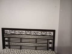 double bed with mattress