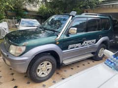 Toyota Prado 1997 1kz manual UK model Colorado