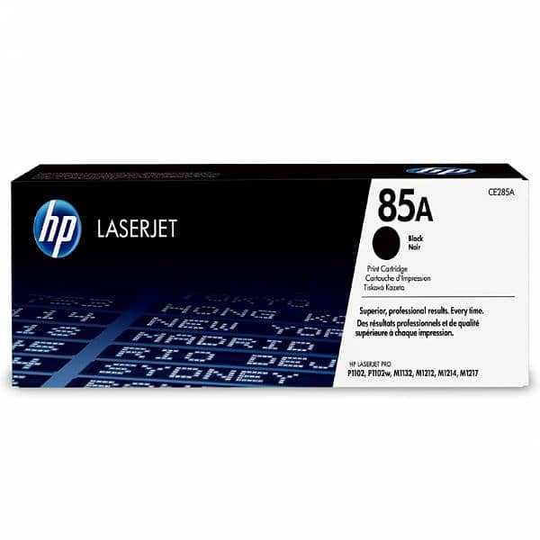 HP 85A Black LaserJet Toner Cartridge 0