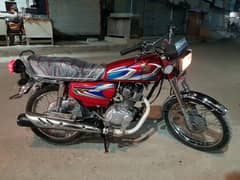 Honda CG125cc 2022 model Karachi number