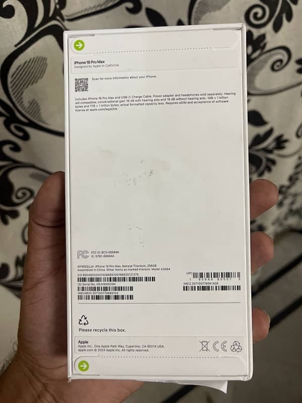 iphone 16 pro max 256GB 1