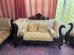 solid wood sofa set