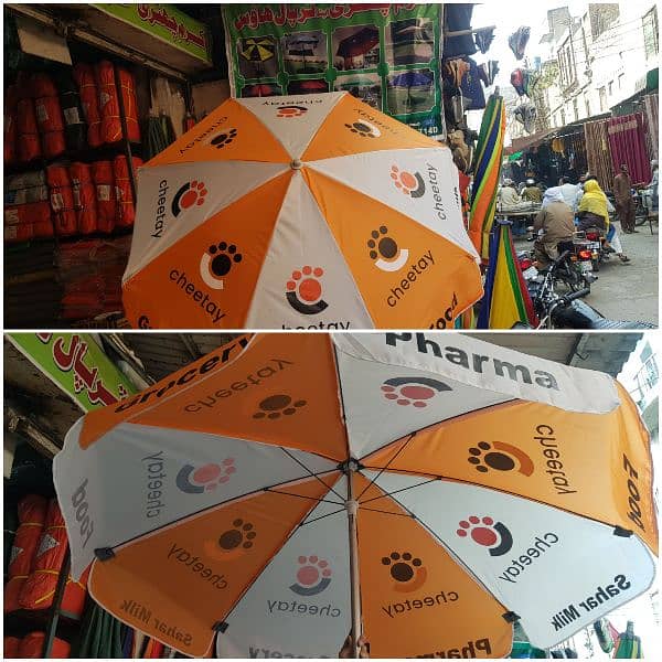 Outdoor umbrella available in bulk stock. . 13