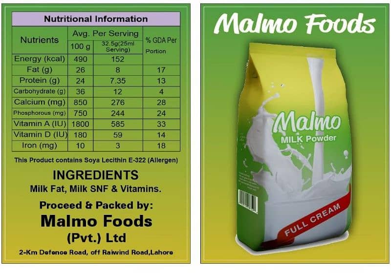 MALMO DRY MILK POWDER 3