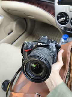 Nikon D 7000 with 2 lenses