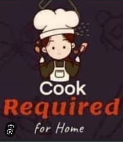 female cook reuired for home