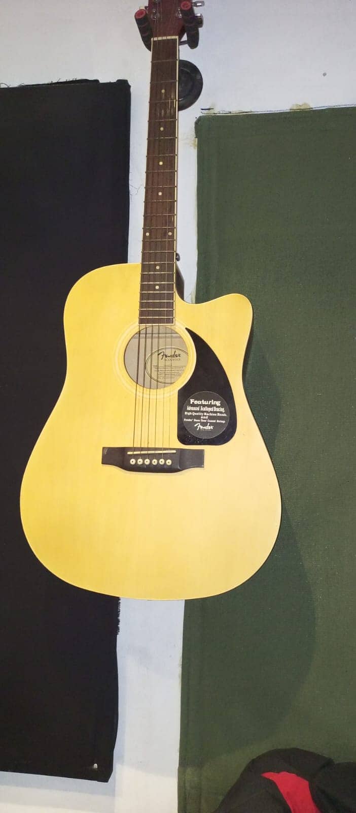 fender acoustic guitar CD60 CN 0