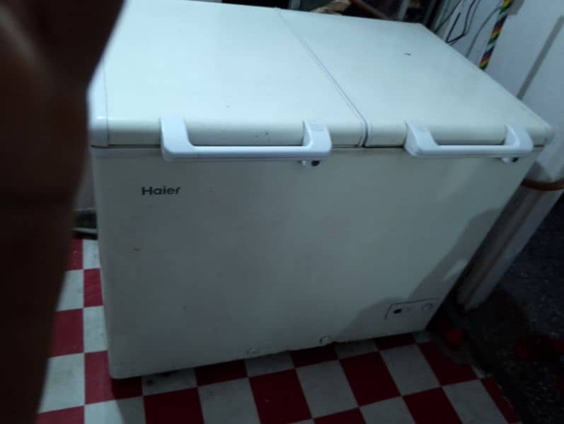 higher freezer two door good condition 10 by 10 03120245613 call 2