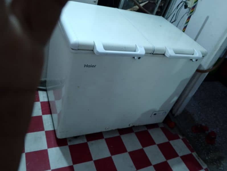 higher freezer two door good condition 10 by 10 03120245613 call 3