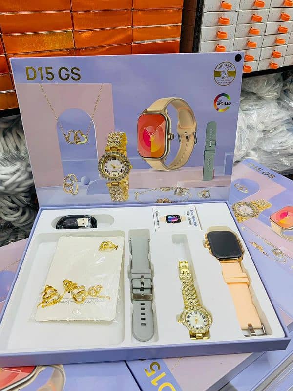 *Couple Watch  with jewelry in good Price Available Order Now * 1