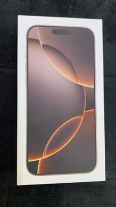 iPhone 16 pro max 512gb box pack