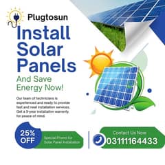 Solar system installation / solar panels