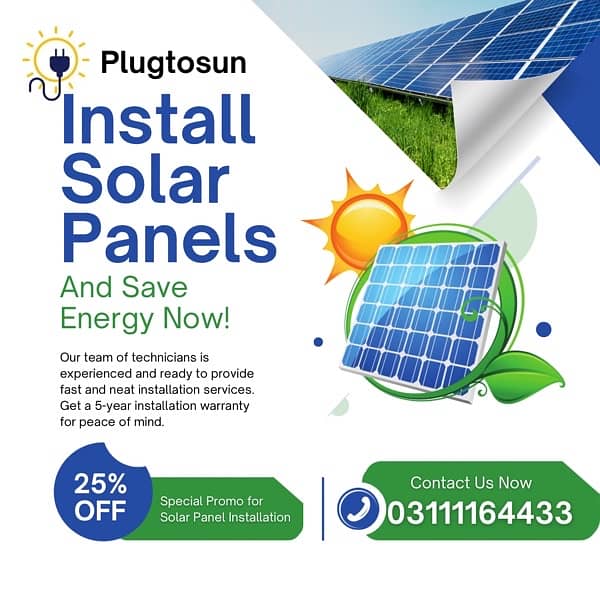 Solar system installation / solar panels 0