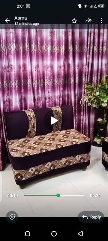 sofa set with curtains 3