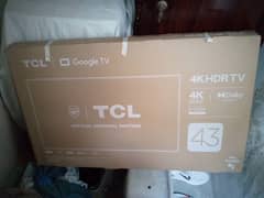 TCL LED 43 4K Google TV