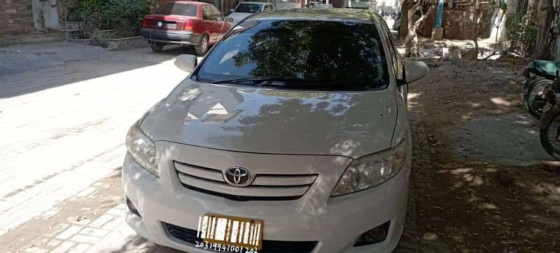 Toyota Corolla XLI 2010 0