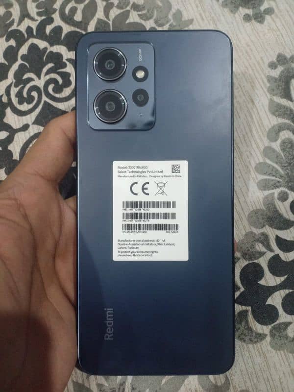 Redmi Note 12 In Excellent Condition Only 2 months Use 1