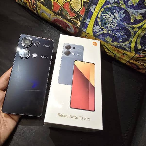 Redmi note 13 pro 8/256 open box 100 percent new condition 1