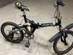 Jalon foldable cycle (BMX shape with double shocks)