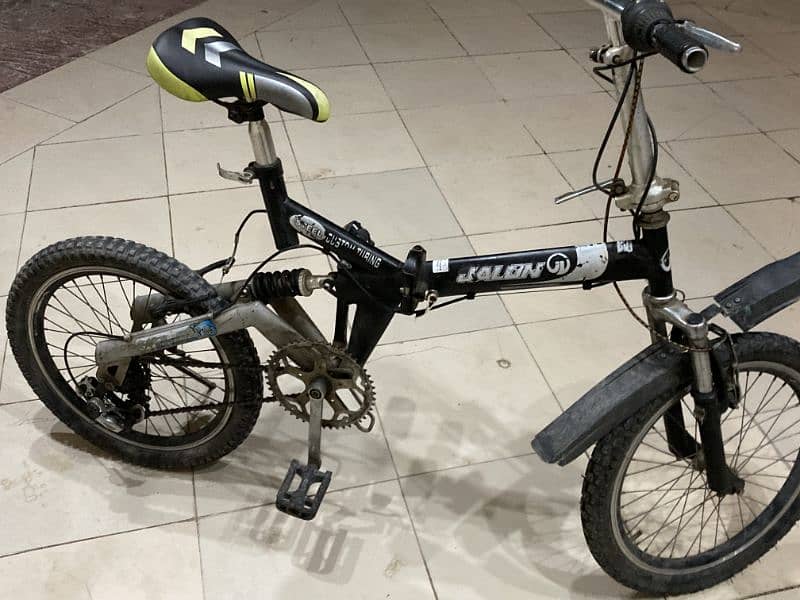 Jalon foldable cycle (BMX shape with double shocks) 0