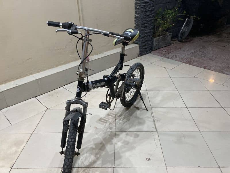 Jalon foldable cycle (BMX shape with double shocks) 4