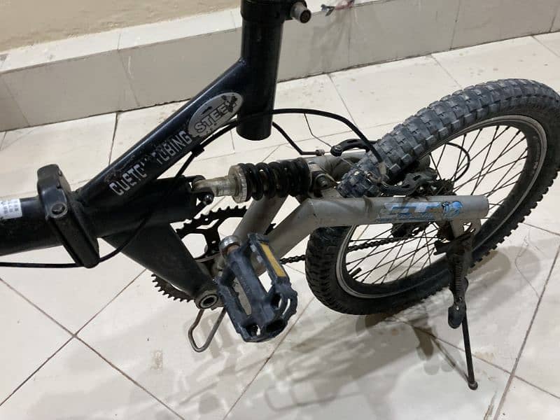 Jalon foldable cycle (BMX shape with double shocks) 5