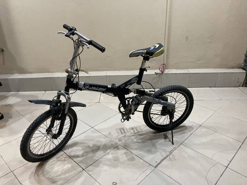 Jalon foldable cycle (BMX shape with double shocks) 6