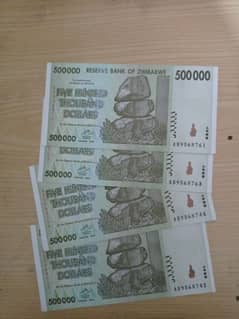 Zimbabwe 500000 $