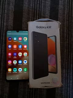 samsung a32 6gb 128gb with box penal chng 0