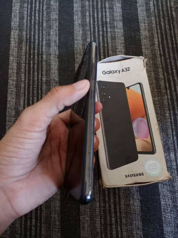 samsung a32 6gb 128gb with box penal chng 3