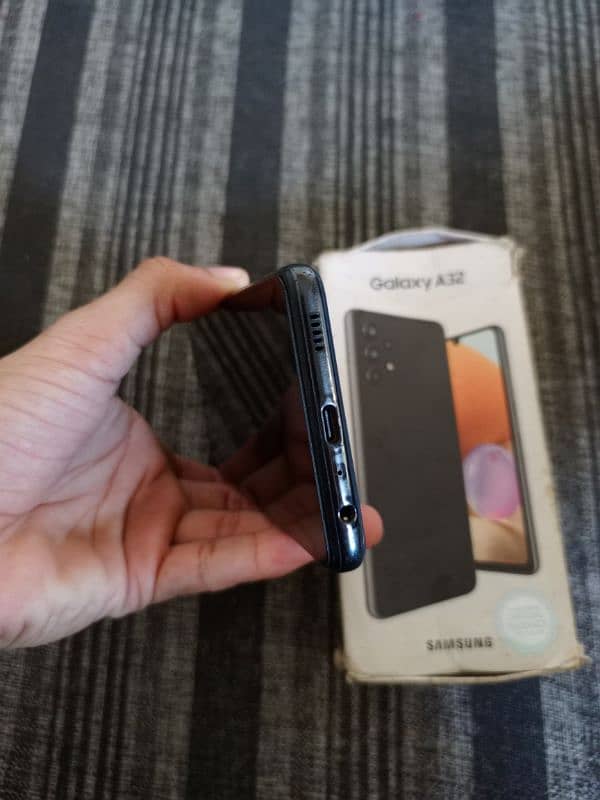 samsung a32 6gb 128gb with box penal chng 5