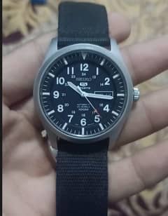 Seiko 5 sports watch for sale,03091746715 contact on WhatsApp.