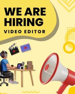 we are Hiring Pro Video Editor