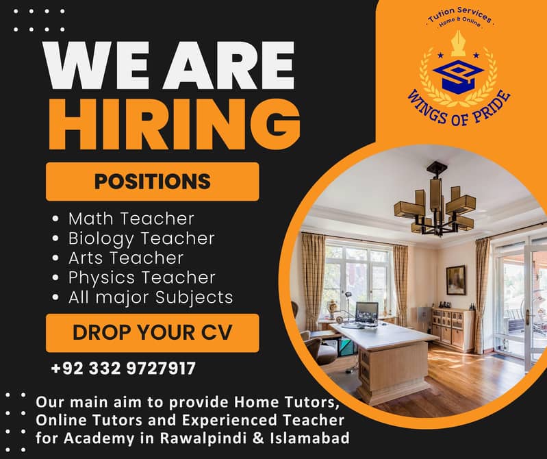 Female Home Tutor Required For FS. c Class 3