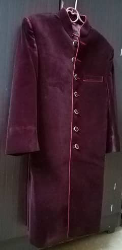 Velvet Sherwani