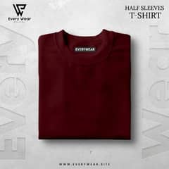 Men's Good quality Half sleeves T-shirt