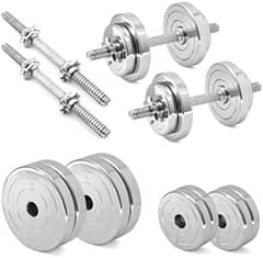 Dumbbells+Weight Plates+Rods+Bench table