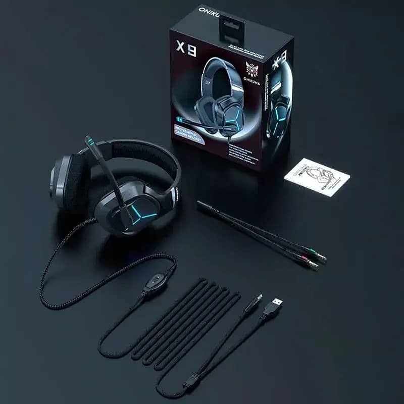 ONIKUMA X9 Black Gaming Headset 4