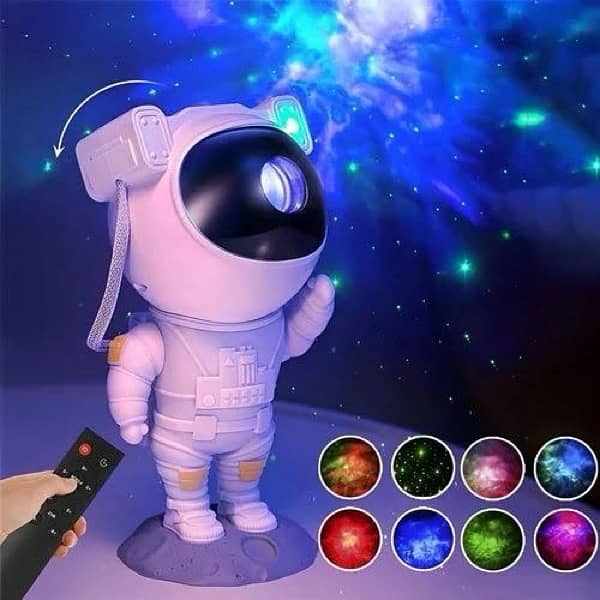 astronaut galaxy light ( robot room light ) 0