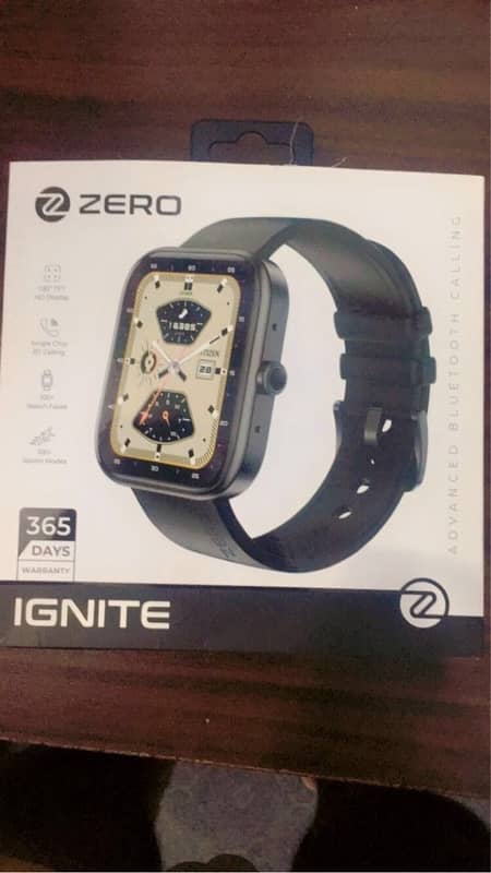 zero life style ignite watch 0