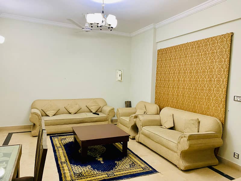 1 Bedroom Fully Furnished Apartment Available For Rent in F-11 Markaz Islamabad 0