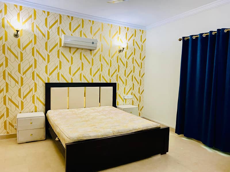 1 Bedroom Fully Furnished Apartment Available For Rent in F-11 Markaz Islamabad 13