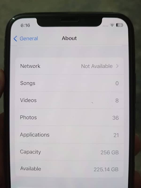 iPhone X 256 GB 3