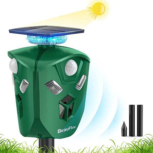 Amazon Branded Solar birds Ultrasonic Animal Repeller Pest control 6