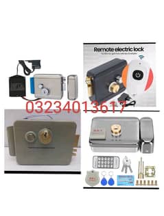 main gate electric lock remote/wifi fingerprint access control system