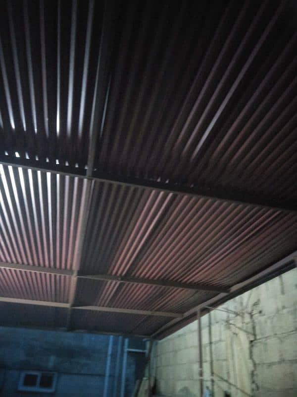 Iron Roof/shade for sale with frame 1