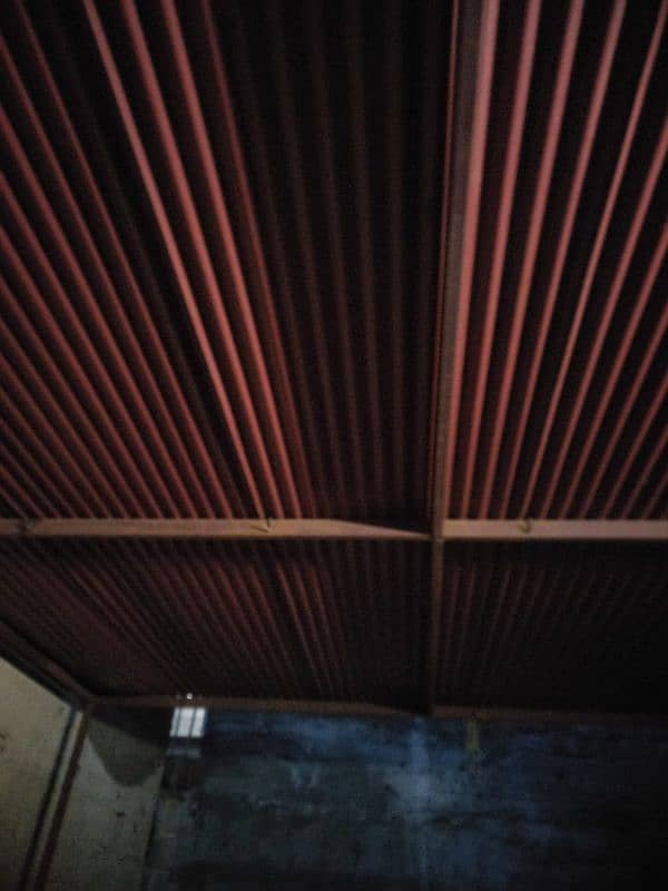 Iron Roof/shade for sale with frame 2